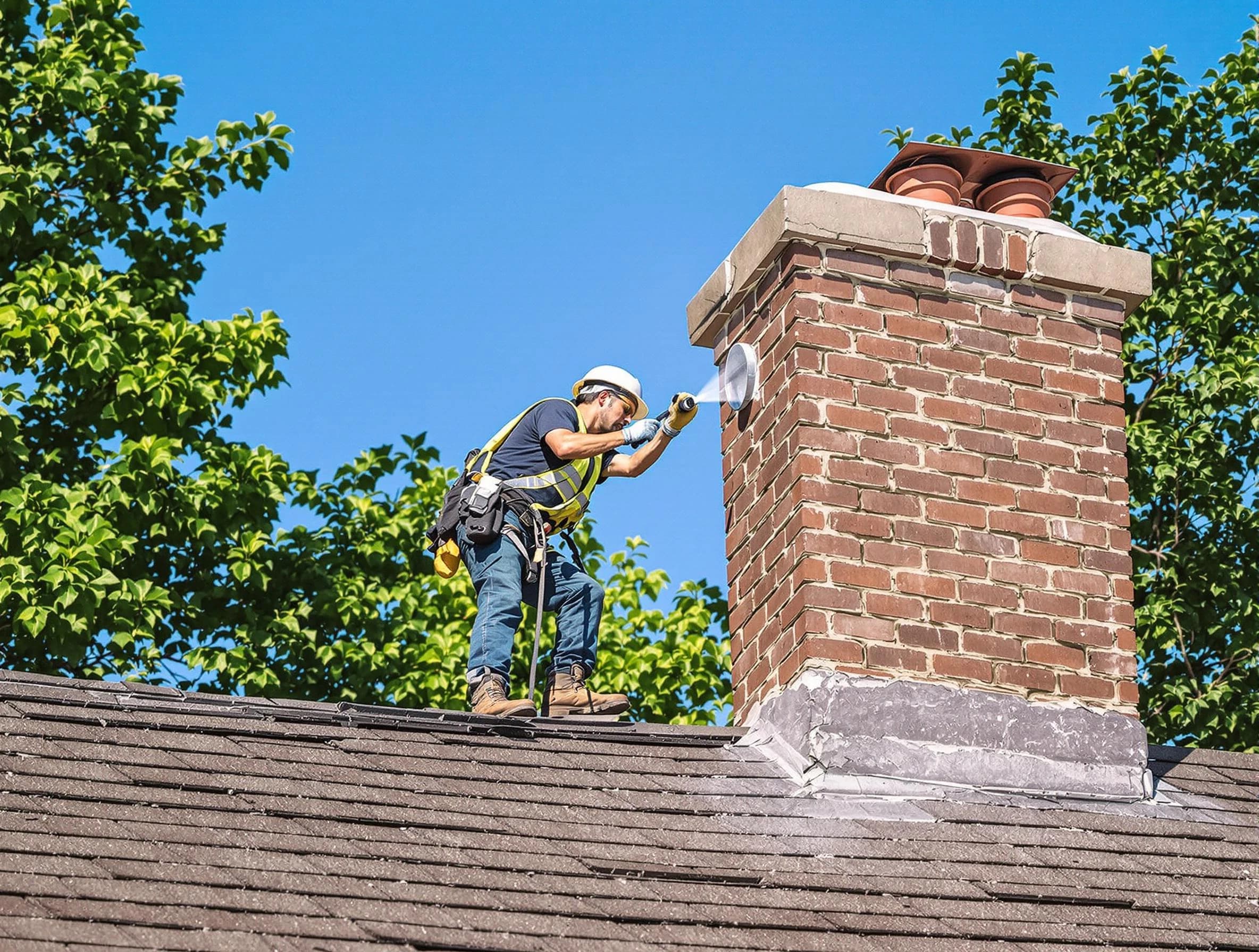 Surprise Chimney Sweep performing an inspection with advanced tools in Surprise, AZ