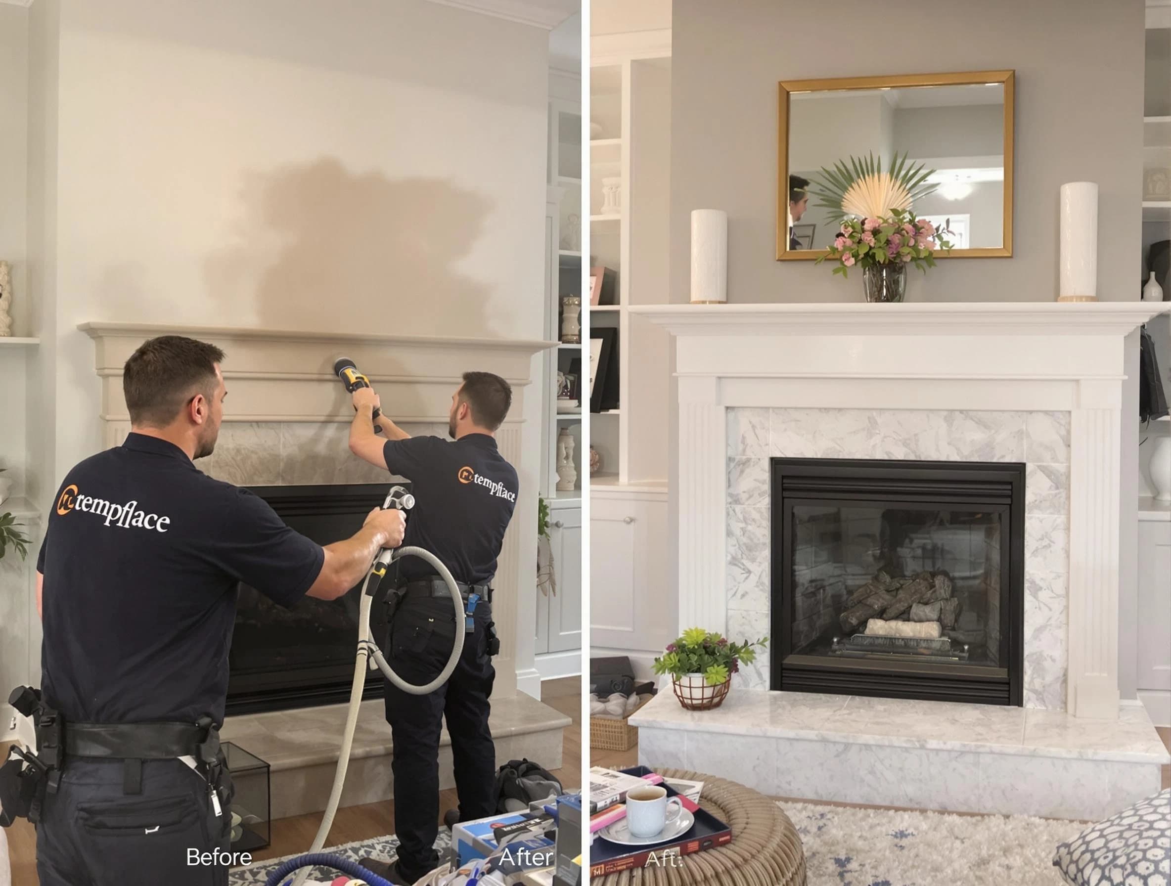Professional soot removal by Surprise Chimney Sweep team in Surprise, AZ