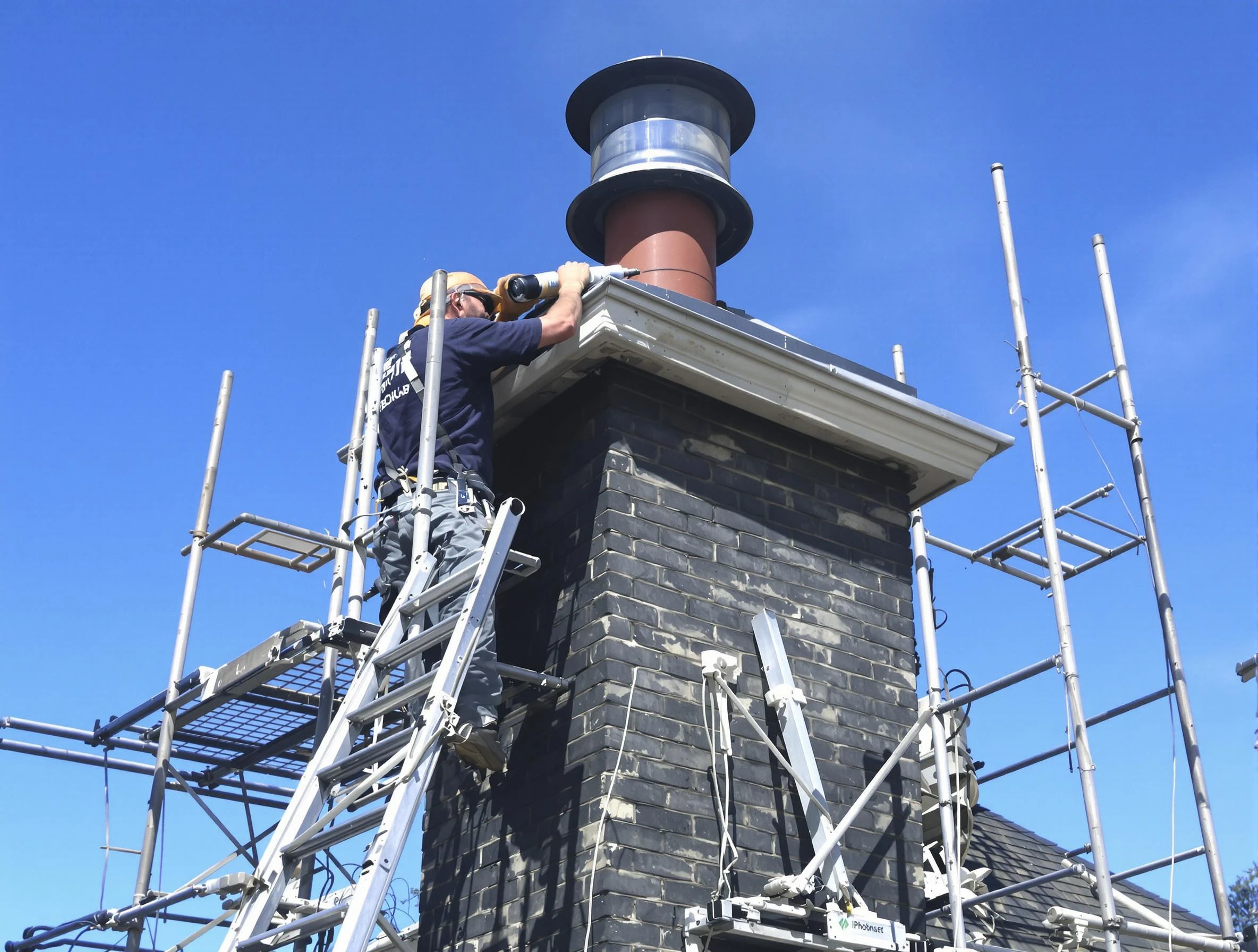 Sturdy chimney crown finished by Surprise Chimney Sweep in Surprise, AZ